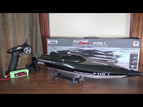 Feilun - FT011 Brushless High Speed Boat - Review and Run - UCe7miXM-dRJs9nqaJ_7-Qww