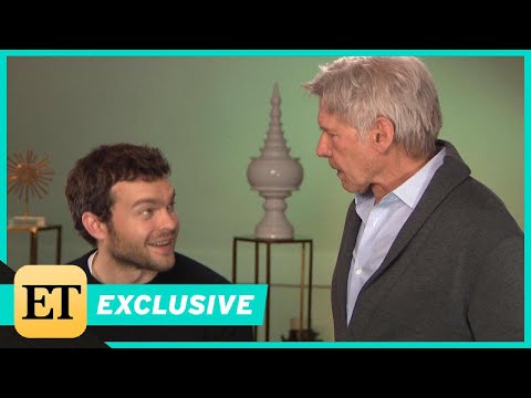 Watch Harrison Ford Surprise Young Han Solo Alden Ehrenreich During ET Interview (Exclusive) - UCdtXPiqI2cLorKaPrfpKc4g