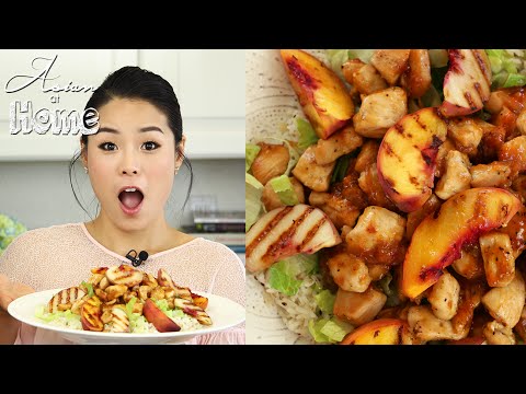 Asian at Home | Peach Glazed Chicken - UCIvA9ZGeoR6CH2e0DZtvxzw