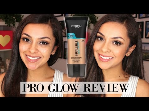 L'oreal Pro Glow Foundation Review + Demo - TrinaDuhra - UC8mcIi-QT6tSDC0pEmcsf2w