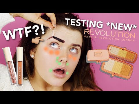 TESTING NEW IN MAKE UP REVOLUTION PRODUCTS! | Rachel Leary - UC-Um2u0Agv8Q-OhjO6FZk1g