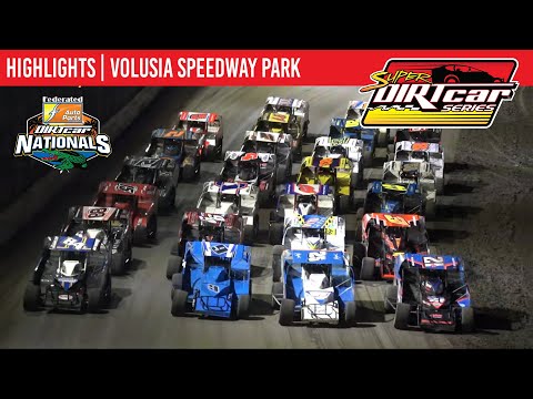 Super DIRTcar Series Big Block Modifieds | Volusia Speedway Park | February 13, 2025 | HIGHLIGHTS - dirt track racing video image