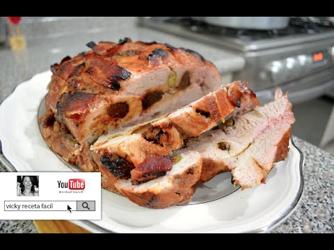 PIERNA AL HORNO MECHADA Y SU GRAVY ESPECIAL | Vicky Receta Facil - UCewhO42h_TIKZdntpI-v39g