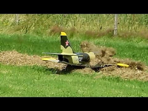 CRASH Bad Landing RC Turbine Jet L-39 Albatros , Havelberg Germany 11.07.2014 *HD* - UCH6AYUbtonG7OTskda1_slQ