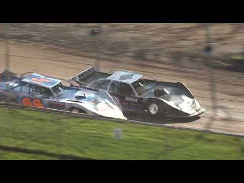 USRA Late Model Feature - Cedar Lake Speedway 08/10/2024 - dirt track racing video image