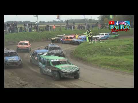 Rodeo heat 4 NAC autocross Kollum - 12 oktober 2024 - RaRaRacing - dirt track racing video image