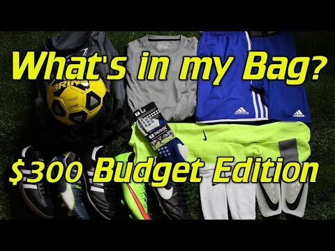 What's In My Soccer Bag - $300 Budget Edition 2015 - UCUU3lMXc6iDrQw4eZen8COQ