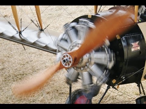 9 CYLINDER BENTLEY ROTARY ENGINE AVRO 504K - LMA RC MODEL AIRCRAFT SHOW - RAF COSFORD - 2013 - UCMQ5IpqQ9PoRKKJI2HkUxEw