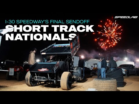 THE FINAL SENDOFF FOR I-30 SPEEDWAY | Running Third at the Short Track Nationals - dirt track racing video image