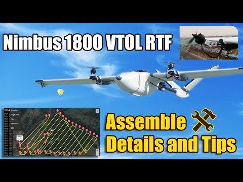 Nimbus 1800 VTOL RTF Assemble Details and Tips - UCzVmIzWnHkWFSnYQeYnf0OA