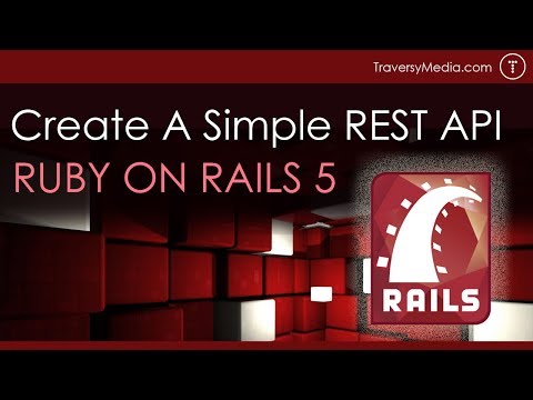 Simple Ruby on Rails 5 REST API From Scratch - UC29ju8bIPH5as8OGnQzwJyA