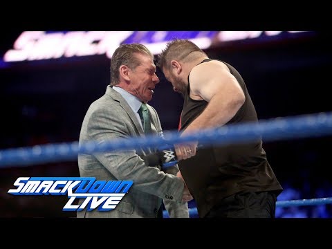 Kevin Owens brutally attacks Mr. McMahon: SmackDown LIVE, Sept. 12, 2017 - UCJ5v_MCY6GNUBTO8-D3XoAg