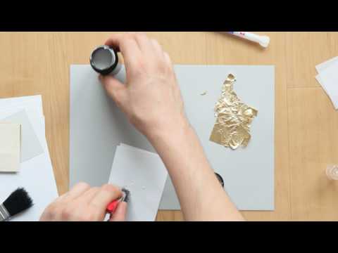 How To Use Gold Leaf - What Glue Is The Best? - UCgT2z8r_q7wqDLfjigKWqJA