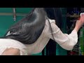 Cleaning the fridge glass