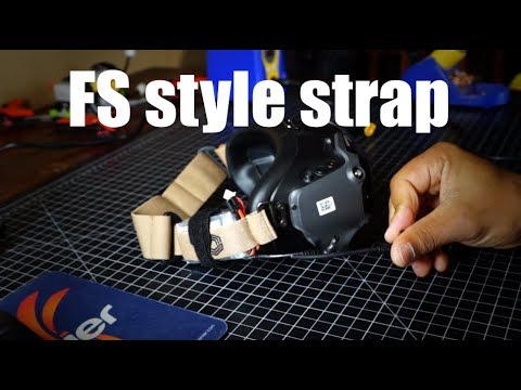 Using FS style goggle strap and lipo on the DJI FPV goggles // Quick how-to / Ethix v2 - UCwu8ErWfd6xiz-OS4dEfCUQ