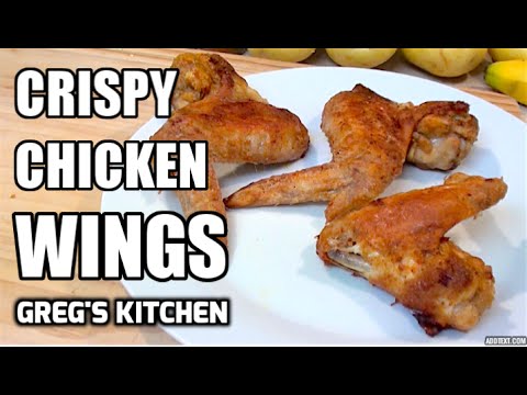 CRISPY CHICKEN WINGS RECIPE - Greg's Kitchen - UCGXHiIMcPZ9IQNwmJOv12dQ