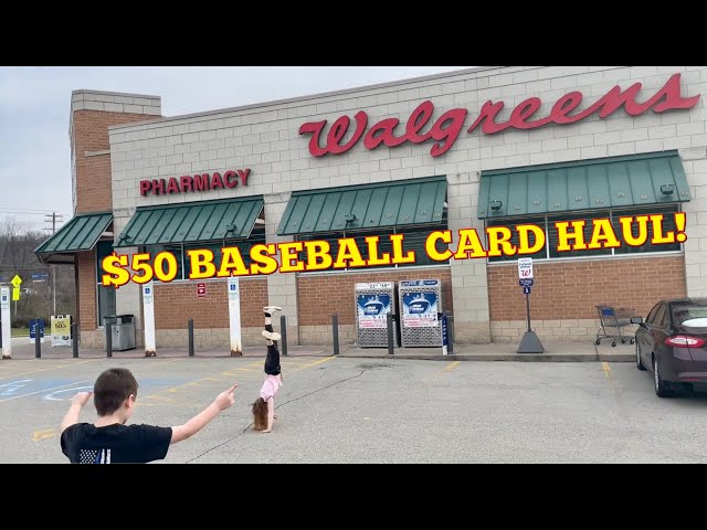 Does Walgreens Sell Baseball Cards?