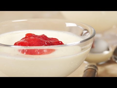 Panna Cotta Recipe Demonstration - Joyofbaking.com - UCFjd060Z3nTHv0UyO8M43mQ