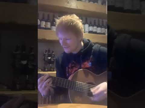 Ed Sheeran - "Stop the Rain" | FIRST ever LIVE acoustic performance | IG LIVE 31.10.21