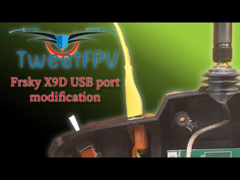 Frsky Taranis X9d USB Modification and Repair - UC8aockK7fb-g5JrmK7Rz9fg