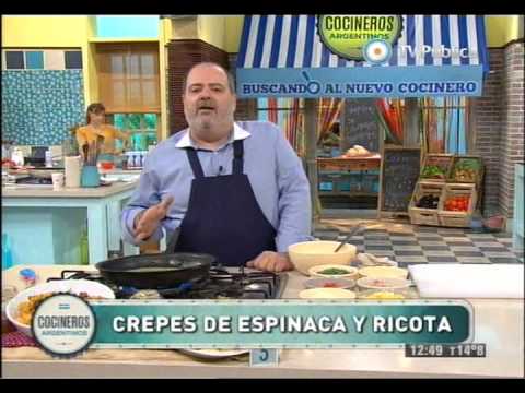 Crepes de espinaca y ricota - UCb8W2JPNwMtV4xA0LFb3LUw