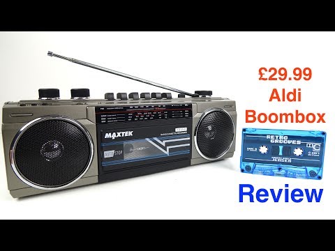 Aldi Specialbuys - Cassette Boombox Review (8 Jun 17) - UC5I2hjZYiW9gZPVkvzM8_Cw