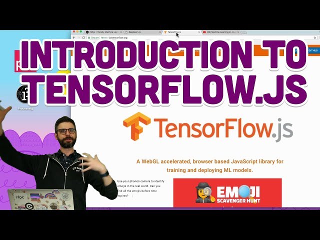 The Coding Train Brings TensorFlow to You