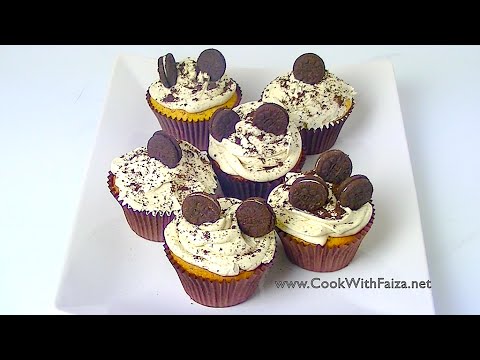 COOKIES & CREAM CUPCAKE *COOK WITH FAIZA* - UCR9WXUxcp0bR9OWi5ersIHw