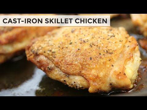 How To Make Chicken in A Cast Iron Skillet | Perfectly Cooked Chicken Thighs - UCj0V0aG4LcdHmdPJ7aTtSCQ