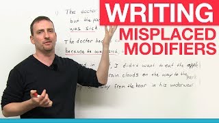 Writing - Misplaced Modifiers