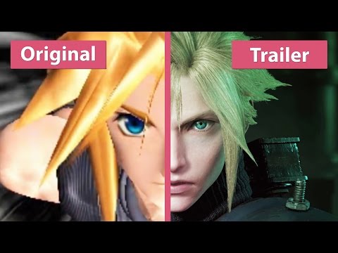 Final Fantasy VII – Original (PS4) vs. Remake Trailer Comparison - UCy1-UfHBaFlQHDLNU9lYiyQ