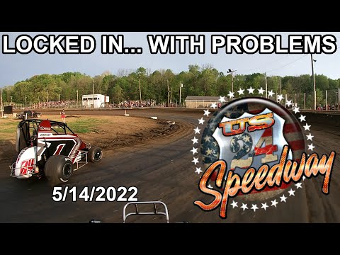 LOCKED IN... WITH PROBLEMS - Micro Sprint Racing at US 24 Speedway for Night 3 of the A Class Clash - dirt track racing video image