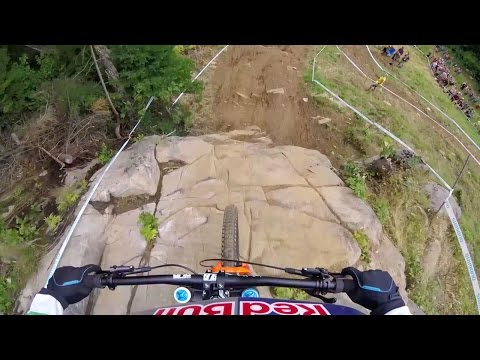 Rachel Atherton's DH MTB Title Winning Run: GoPro View | UCI MTB World Cup 2016 - UCblfuW_4rakIf2h6aqANefA