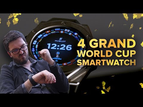 Enjoy the World Cup on your wrist for just 4 grand! (Techadence) - UCOmcA3f_RrH6b9NmcNa4tdg