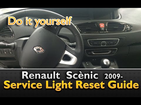 How To Reset The Service Light On The Renault Scenic Renault Scenic