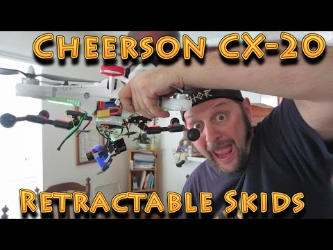 Review: Cheerson CX-20 Retrax Retractable Landing Skids - UC18kdQSMwpr81ZYR-QRNiDg