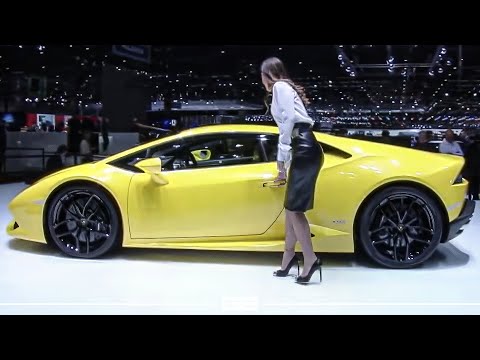 Lamborghini Huracan AWESOME EXTERIOR 2014 Geneva Auto Show - UCl5ijI4ZXN2ki7PeQajbFrA