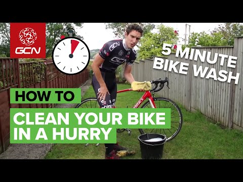 The 5 Minute Bike Wash - How To Clean Your Bike In A Hurry - UCuTaETsuCOkJ0H_GAztWt0Q