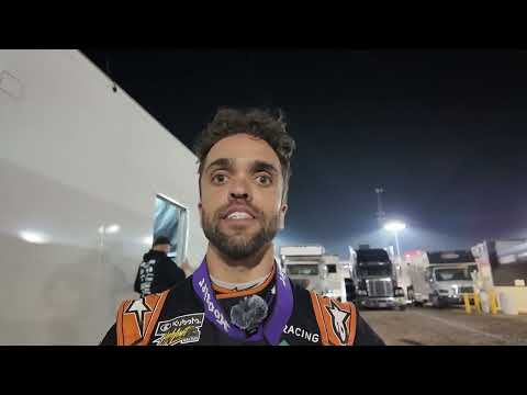 Rico Abreu discusses his second-straight Knight Before the Kings Royal win, the Kings Royal, more - dirt track racing video image