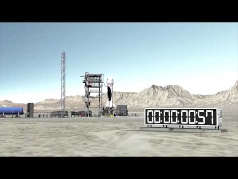 Blue Origin Capsule's Solid Rocket Motor Push In Case Of Emergency | Animation - UCVTomc35agH1SM6kCKzwW_g