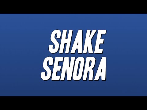 Pitbull - Shake Senora (feat. T-Pain & Sean Paul) (Lyrics)