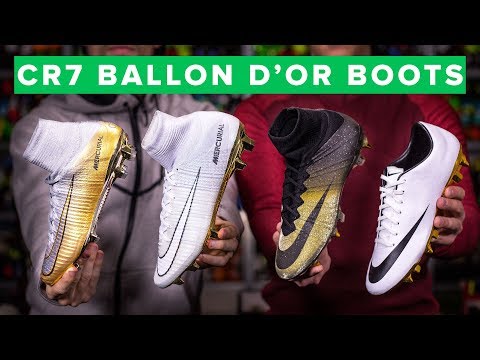 SICK GOLD CR7 BALLON D'OR BOOTS - UC5SQGzkWyQSW_fe-URgq7xw