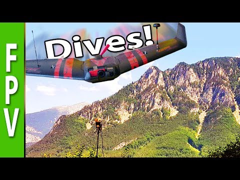 Fixedwing Dives in the mountains! (S800 Sky Shadow) - UCIIDxEbGpew-s46tIxk5T3g