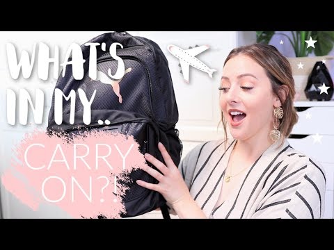 What's In My Carry On + Essentials 2019! - UCsWQWXOPongqZJM5D3B_oRQ