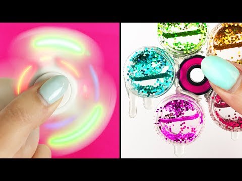 4 DIY FIDGET SPINNERS You've NEVER Seen Before! - UC6gqv2Naj9JiowZgHfPstmg