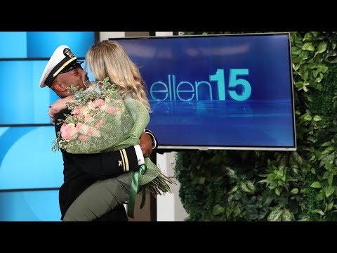 Ellen Reunites Superfan with Her Navy Boyfriend - UCp0hYYBW6IMayGgR-WeoCvQ