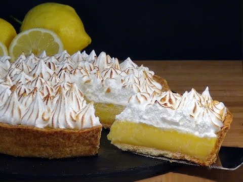 Receta Tarta de crema de limón con merengue o Lemon Pie - Recetas de cocina, paso a paso, tutorial - UC5ONfXPjWgqElh0NZaRJ1tg