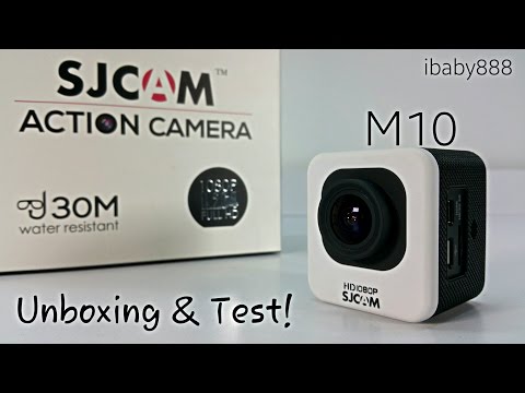 SJCAM M10 - 1080P HD 12MP Mini Action Camera - Unboxing & Test! - UCemr5DdVlUMWvh3dW0SvUwQ