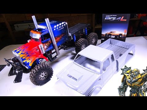 RC ADVENTURES - "BUMBLEBEE" AS A TRUCK!? TRANSFORMERS TRiBUTE BUiLD - Unboxing Cross RC PG4L - UCxcjVHL-2o3D6Q9esu05a1Q