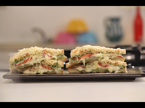 Bombay Cheese Sandwich | 5 Types of Cheese Sandwiches Chef Anupa | Sanjeev Kapoor Khazana - UCmoX4QULJ9MB00xW4coMiOw